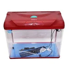 RS Electrical Glass Aquarium Tank RS-580A with LED Lights, 70 Litre Capacity, Filtration Included.